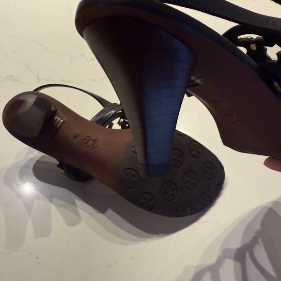 Tory Burch Slingback Kitten Heeled Sandal - Picture 7 of 7